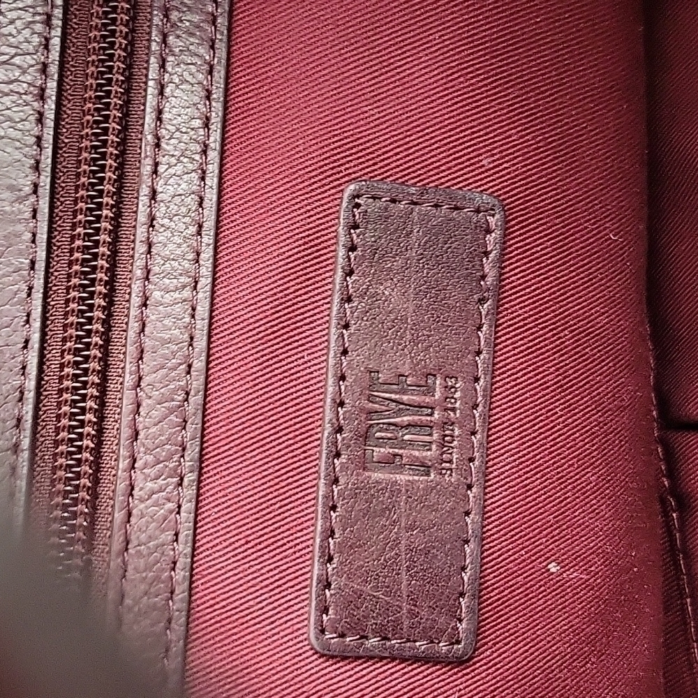Frye Clara Tote Bag Purse Authentic - Picture 5 of 8